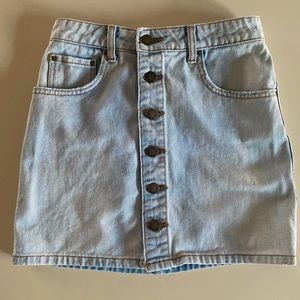 Billabong jeans skirt